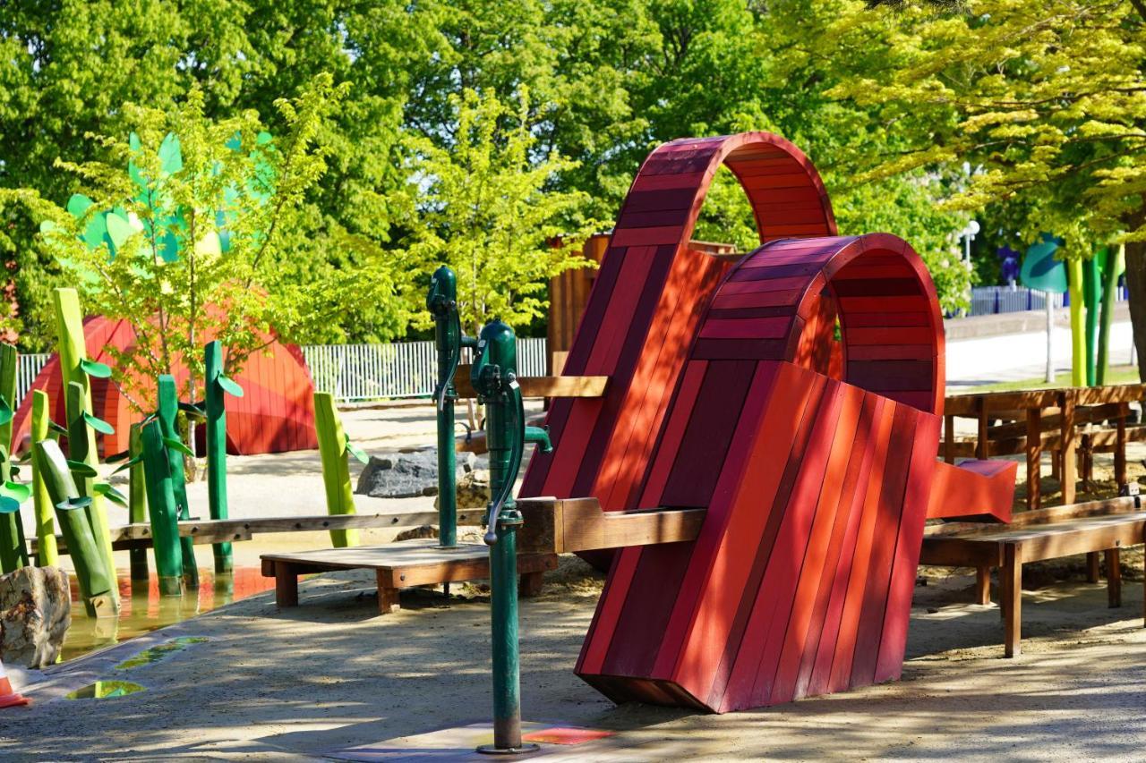 Pulverhuette Gaestehaus Im Egapark - Ein Projekt Der Lebenshilfe Erfurt Service Ggmbh Exteriör bild
