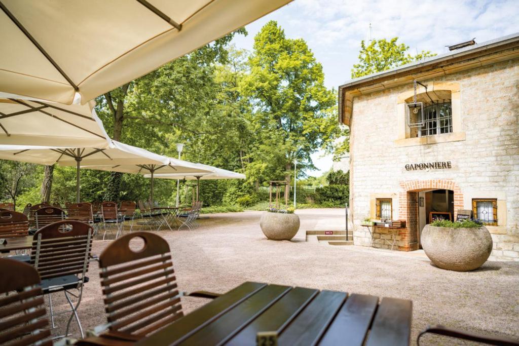 Pulverhuette Gaestehaus Im Egapark - Ein Projekt Der Lebenshilfe Erfurt Service Ggmbh Exteriör bild